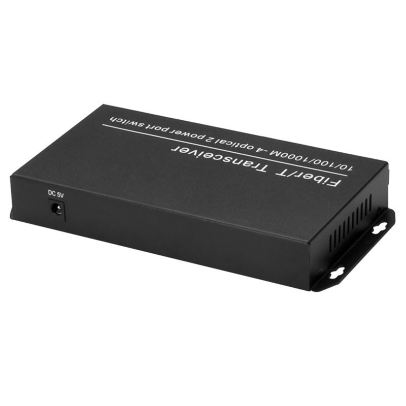 匯聚型百兆/千兆4光2電交換機(jī)